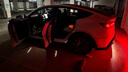 特斯拉（Tesla）官方 Model Y / Model Y L 迎賓燈 氛圍車門燈裝飾前門&后門 前門&后門組合 曬單實拍圖
