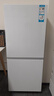 海爾（Haier）193升風(fēng)冷無(wú)霜兩門(mén)雙門(mén)家用小冰箱雙開(kāi)門(mén)小型宿舍租房一級能效節能低噪BCD-193WGHC2E7WV 曬單實(shí)拍圖
