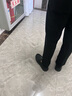 報喜鳥時尚錐形褲男士中腰休閑褲九分翻折褲子ETD233202U蓖麻綠30 曬單實拍圖