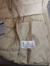 森馬兒童羽絨服2024年輕薄純色溫暖百搭三防外套男童女童冬裝285424391204 曬單實拍圖