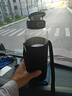 茶水分離大容量玻璃杯商務(wù)男女學(xué)生耐高溫水杯刻度大肚泡茶杯子 防滑怕【杯套】一個(gè) 黑色（加厚高硼硅材質(zhì)） 曬單實(shí)拍圖