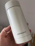 樂(lè )扣樂(lè )扣（LOCK&LOCK）保溫杯小巧便攜直飲杯女生高顏值杯子200ml迷你兒童水杯 奶油白200ml 曬單實(shí)拍圖