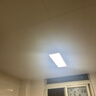 美的（Midea）風(fēng)扇燈餐廳吊扇燈led臥室燈隱形扇葉遙控三防燈具熟睡風(fēng)包安裝 曬單實(shí)拍圖