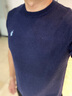 U.S. POLO ASSN.短袖秋冬季保羅休閑毛衣圓領(lǐng)針織衫t恤男四季打底衫上衣 黑XL 曬單實(shí)拍圖