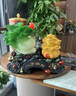 悟天八方納財白菜擺件招財金蟾開(kāi)店開(kāi)業(yè)禮物客廳辦公室前臺裝飾品擺件 【京倉速發(fā)】12寸八方納財翠玉33*15*27CM 曬單實(shí)拍圖