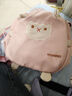星昔兒童可愛(ài)雙肩包男女童小班書(shū)包幼兒園寶寶出游輕便春游徒步小背包 雙肩包粉色小羊 曬單實(shí)拍圖