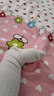 尼多熊兒童襪子嬰兒長(cháng)筒襪子春秋透氣寶寶新生兒過(guò)膝防蚊護腿襪 曬單實(shí)拍圖