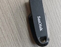閃迪（SanDisk）128GB USB3.2 U盤 CZ550黑色 讀速100MB/s 安全加密 數(shù)據(jù)恢復(fù) 學(xué)習(xí)辦公電腦車載 高速大容量優(yōu)盤 曬單實拍圖