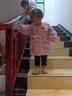 木木屋（mumuwu）品牌童裝女童毛毛衣秋冬季兒童外套加厚保暖小女孩羊羔絨寶寶棉服 紫色 120 適合110-120cm年齡6-7歲 曬單實(shí)拍圖