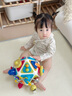 欣格兒童玩具1-3歲游戲桌六面體嬰幼兒早教益智忙碌板寶寶周歲禮物 曬單實(shí)拍圖
