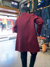 恒源祥中年女士雙面羊絨大衣秋冬中長(cháng)款直筒顯瘦年輕媽媽羊毛呢厚外套 藏藍色 主推色 M 建議90-100斤 曬單實(shí)拍圖