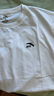 安踏奧特萊斯休閑短袖t恤夏季簡(jiǎn)約純色圓領(lǐng)運動(dòng)打底衫寬松情侶上衣 曬單實(shí)拍圖