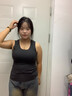 雅鹿2件裝保暖背心女加厚加絨打底衫秋冬季內搭加大碼保暖吊帶上衣 【粉+膚】2件裝 L (建議90-120斤) 曬單實(shí)拍圖