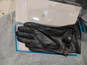 青禾潤美真皮觸屏手套黑色中長(cháng)款簡(jiǎn)約商務(wù)通勤休閑西裝薄款厚款羊皮手套 黑色-春秋絲質(zhì)內里款 XL 男士大手型 曬單實(shí)拍圖