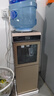 夏新（Amoi）飲水機(jī)家用立式辦公室桶裝水制冷制熱冷熱型客廳小型臺(tái)式快速加熱燒水器冷熱兩用上置式落地飲水器 黑金雙門推杯取水 冷熱型 曬單實(shí)拍圖