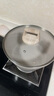 京東京造 湯鍋 白麥飯石色不粘湯鍋家用煮燉鍋 燃?xì)怆姶艩t通用 帶蒸格24cm 曬單實(shí)拍圖