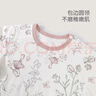 巴厘小豬兒童睡衣女童夏季ins風衣服薄款男童七分袖套裝莫代爾寶寶家居服 淺風棲林 100 曬單實拍圖