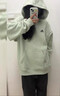adidas情侶加絨加厚寬松連帽長(cháng)袖套頭衛衣男女秋冬阿迪達斯輕運動(dòng) 淺綠   M 曬單實(shí)拍圖