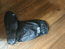 收米高筒雨鞋套加厚防滑耐磨鞋套成人男女士防雨戶(hù)外騎行長(cháng)筒長(cháng)款鞋套 黑色 L碼（40-42正常鞋碼） 曬單實(shí)拍圖