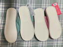 回力日系柔軟情侶棉拖秋冬家居室內保暖棉鞋女款HL0006皮紅40-41碼 曬單實(shí)拍圖
