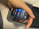 HUAWEI WATCH 5 46mm高端款航天級鈦合金表殼木星棕素皮復合表帶首創(chuàng  )X-TAP智感窗鴻蒙AI腕上小藝eSIM通信 曬單實(shí)拍圖