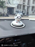 汽車(chē)擺件太陽(yáng)能搖頭招財貓擺飾車(chē)內網(wǎng)紅可愛(ài)創(chuàng  )意高檔車(chē)上裝飾用品 星星眼招財貓+白毛底+皇冠防滑墊 曬單實(shí)拍圖