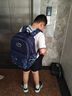 卡拉羊1-3-6年級小學(xué)生減負(fù)書包幼升小男女大容量兒童雙肩包背包TX5216 20L丨藏青（1-4年級）無背負(fù) 曬單實(shí)拍圖