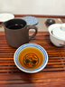 末都景德鎮高檔手工仿古永樂(lè )青花陶瓷纏枝壓手杯手繪主人杯單功夫茶杯 永樂(lè )【雙纏枝款】壓手杯1個(gè)100ml 曬單實(shí)拍圖
