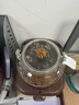 金士百 GINSBER煮茶壺養(yǎng)生壺純鈦噴淋式煮茶器一體機(jī)自動(dòng)上水燒水壺蒸茶壺辦公室蒸茶器圍爐煮茶送禮 【升級(jí)全鈦】鈦發(fā)熱盤+鈦茶漏丨自動(dòng)上水（木紋色） 曬單實(shí)拍圖