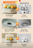 小熊（Bear）煮蛋器 蒸蛋器 雙層家用迷你小蒸鍋 早餐神器 雞蛋羹自動(dòng)斷電防干燒家用小型一人用 ZDQ-E12N1 曬單實(shí)拍圖