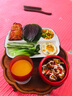 幾物森林 陶瓷減脂分餐盤快餐盤學(xué)生餐盒分格月子餐具一人食早餐盤盤子 曬單實拍圖