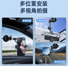 一粒 車(chē)載拍攝手機支架汽車(chē)內直播防抖吸盤(pán)式天窗玻璃固定吸頂攝影 黑色/增穩防抖/強粘性/可調節 曬單實(shí)拍圖