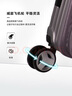 新秀麗（Samsonite）行李箱20英寸拉桿箱時(shí)尚豎條紋旅行箱包拿鐵咖GU9密碼登機(jī)箱 曬單實(shí)拍圖