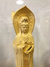 京城世家鍍黃金南海三面觀(guān)音擺件觀(guān)世音菩薩家居客廳裝飾品喬遷搬家送禮 鍍金三面觀(guān)音像（總高28厘米） 曬單實(shí)拍圖