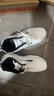 里奇.喬丹   RICKY JORDAN秋季2025新款男鞋運動(dòng)鞋大碼牛筋底皮面運動(dòng)鞋休閑減震防臭跑步鞋 白色【皮面款】 43 曬單實(shí)拍圖