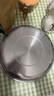美廚（maxcook）316L不銹鋼盤(pán)碟 盆碟28cm 加厚加寬加深耐摔 MCWA1779 曬單實(shí)拍圖
