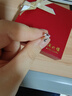 周六福（ZLF）  S925銀飾耳釘女海豚氣質(zhì)耳墜耳針簡(jiǎn)約耳飾送女友生日 耳飾一對 曬單實(shí)拍圖