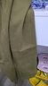頂峰保羅（Dingfengbaoluo）工裝褲子男秋季日系直筒純色寬松港風(fēng)休閑褲子DFS12卡其L 曬單實(shí)拍圖