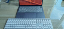 妙控無(wú)線(xiàn)藍牙鍵盤(pán)適用于蘋(píng)果Macbook鋁合金air筆記本靜音ipad平板 白色 曬單實(shí)拍圖
