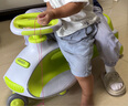 酷騎兒童扭扭車聲光款可坐大人靜音耐磨萬(wàn)向輪周歲禮物1-8歲酷騎綠 曬單實(shí)拍圖