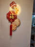 嶼見(jiàn)爾九魚(yú)圖玄關(guān)裝飾畫(huà)福字走廊過(guò)道掛畫(huà)2025新款高端大氣入戶(hù)禮物壁畫(huà) B-幸福美滿(mǎn)+uv精雕+亞克力 50*130cm(含紅色流蘇45cm) 普通款不帶燈 曬單實(shí)拍圖
