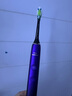 飛利浦（PHILIPS）【肖戰(zhàn)推薦】電動(dòng)牙刷鉆石9系 教師節(jié)禮物 生日禮物 送男生/女友 去除99.9%牙漬 HX9911/69紫色 曬單實(shí)拍圖