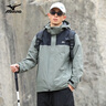 美津濃戶(hù)外鋒衣三合一兩件套抓絨內膽保暖登山防寒服滑雪服 巖綠 XL 曬單實(shí)拍圖