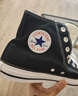 匡威（Converse）男女 ALL STAR常青款 高幫帆布情侶休閑鞋 101010 44碼US10碼 曬單實(shí)拍圖
