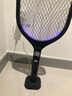 奧克斯（AUX）【電量數(shù)顯】電蚊拍充電式滅蚊拍家用紫光誘蚊強力滅蚊燈電蒼蠅拍 曬單實拍圖