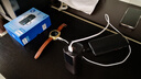 飛利浦（PHILIPS）【3C認證】充電寶130W快充電能柱雙向快充帶伸縮線20000mAh移動電源可上飛機充平板筆記本帶支架 曬單實拍圖