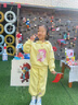 蟻派女童套裝春秋款2025新款時(shí)髦洋氣兒童衣服休閑運(yùn)動(dòng)服兩件套女孩潮 黃色 (彩貝美人魚套裝) 110 建議3-4歲 (身高105左右) 曬單實(shí)拍圖