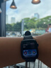 Apple/蘋(píng)果 Watch Series 10 智能手表GPS款42毫米亮黑色鋁金屬表殼黑色運動(dòng)型表帶M/L MX1P3CH/B 曬單實(shí)拍圖