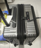 KOSITU 科思途德國新款前開(kāi)口可擴展行李箱女大容量24寸20登機箱拉桿皮箱結實(shí)男 礦巖灰【擴展增容 永恒經(jīng)典色 男女皆可實(shí)物賊上檔次】 22英寸 登機箱（三邊符合115登機要求+飛機高鐵均可放） 曬單實(shí)拍圖