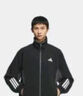adidas休閑寬松三條紋撞色夾克外套男裝阿迪達(dá)斯官方輕運(yùn)動(dòng) 黑色     L 曬單實(shí)拍圖